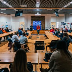 Cérémonie de signature des contrats d'étudiants sportifs de haut niveau - 50 ans UHA