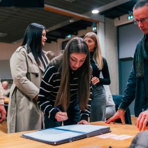 Cérémonie de signature des contrats d'étudiants sportifs de haut niveau - 50 ans UHA